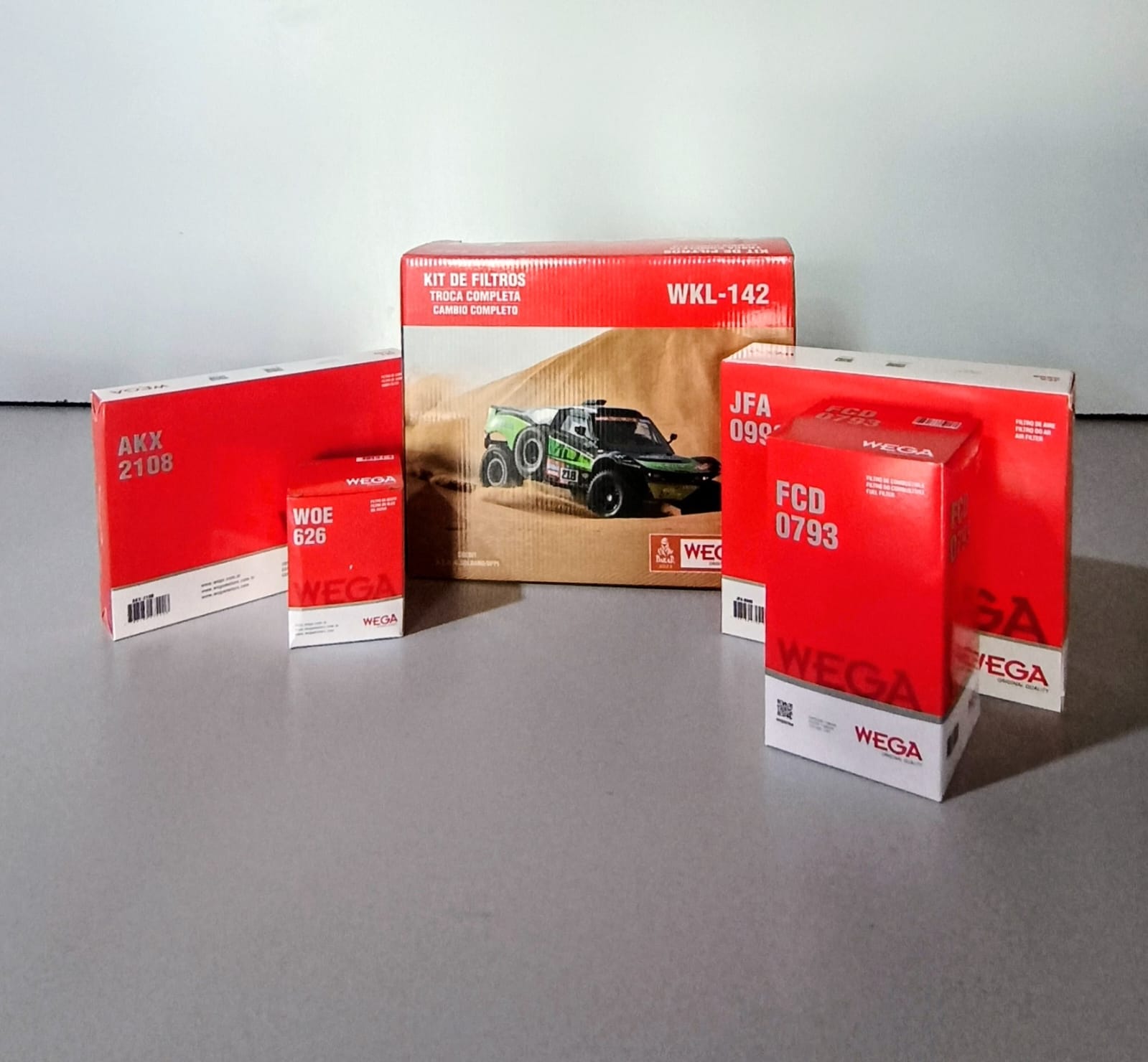 Kit de filtros WEGA WKL-262